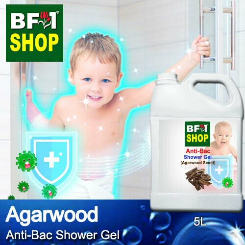 Anti-Bac Shower Gel (ABSG) - Agarwood - 5L