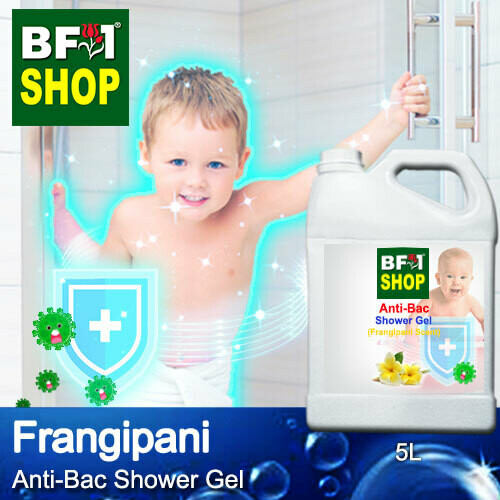 Anti-Bac Shower Gel (ABSG) - Frangipani - 5L