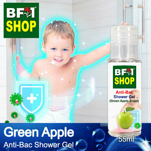Anti-Bac Shower Gel (ABSG) - Apple - Green Apple - 55ml