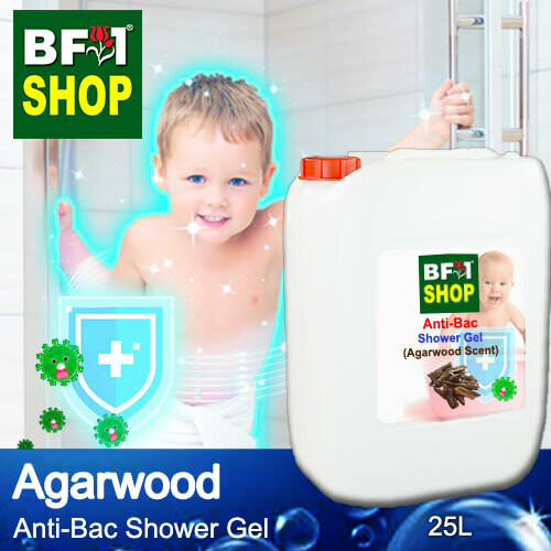 Anti-Bac Shower Gel (ABSG) - Agarwood - 25L