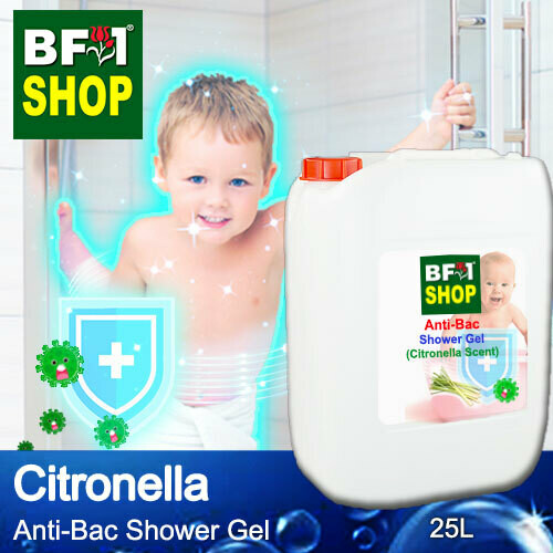Anti-Bac Shower Gel (ABSG) - Citronella - 25L