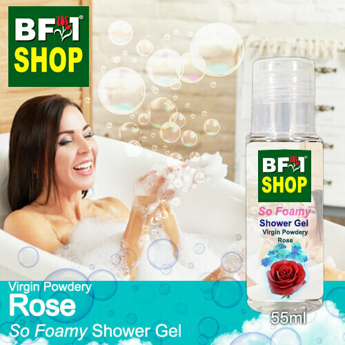 So Foamy Shower Gel (SFSG) - Virgin Powdery Rose - 55ml