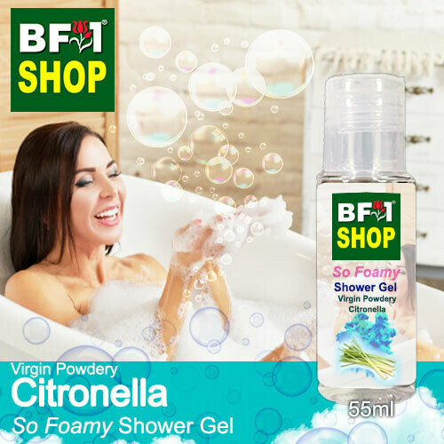 So Foamy Shower Gel (SFSG) - Virgin Powdery Citronella - 55ml