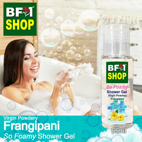 So Foamy Shower Gel (SFSG) - Virgin Powdery Frangipani - 55ml