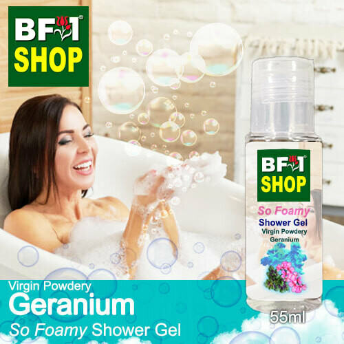 So Foamy Shower Gel (SFSG) - Virgin Powdery Geranium - 55ml