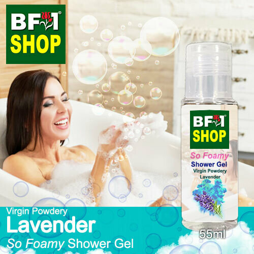 So Foamy Shower Gel (SFSG) - Virgin Powdery Lavender - 55ml