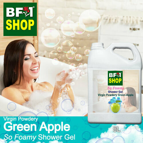 So Foamy Shower Gel (SFSG) - Virgin Powdery Apple - Green Apple - 5L