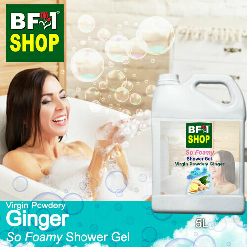So Foamy Shower Gel (SFSG) - Virgin Powdery Ginger - 5L
