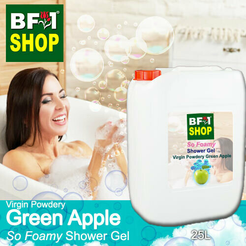 So Foamy Shower Gel (SFSG) - Virgin Powdery Apple - Green Apple - 25L