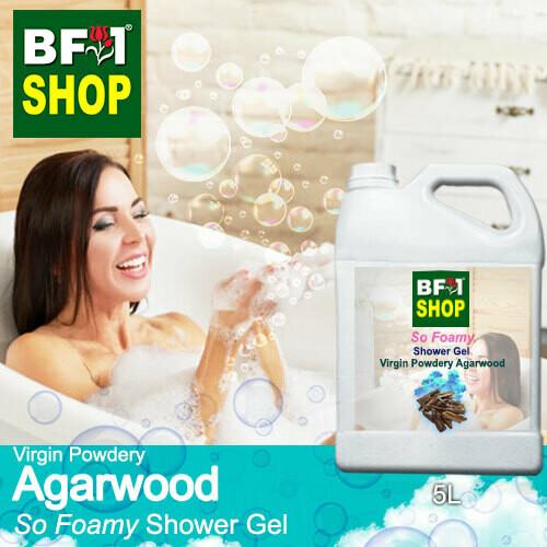 So Foamy Shower Gel (SFSG) - Virgin Powdery Agarwood - 5L
