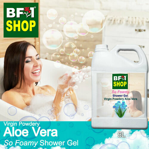 So Foamy Shower Gel (SFSG) - Virgin Powdery Aloe Vera - 5L
