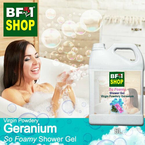 So Foamy Shower Gel (SFSG) - Virgin Powdery Geranium - 5L
