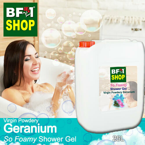 So Foamy Shower Gel (SFSG) - Virgin Powdery Geranium - 25L
