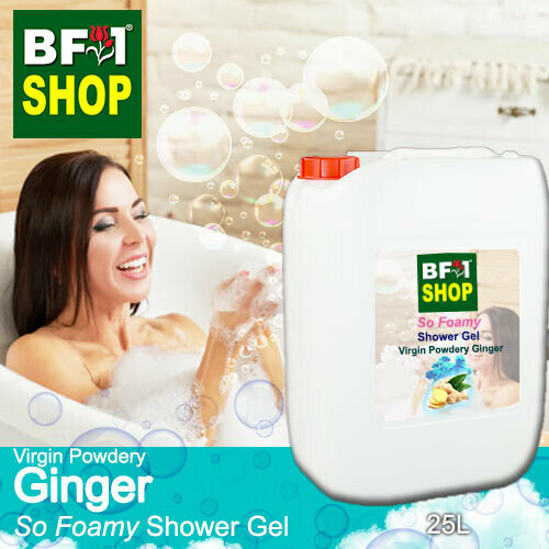 So Foamy Shower Gel (SFSG) - Virgin Powdery Ginger - 25L