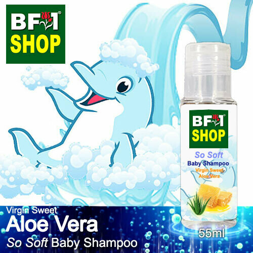 So Soft Baby Shampoo (SSBS1) - Virgin Sweet Aloe Vera - 55ml