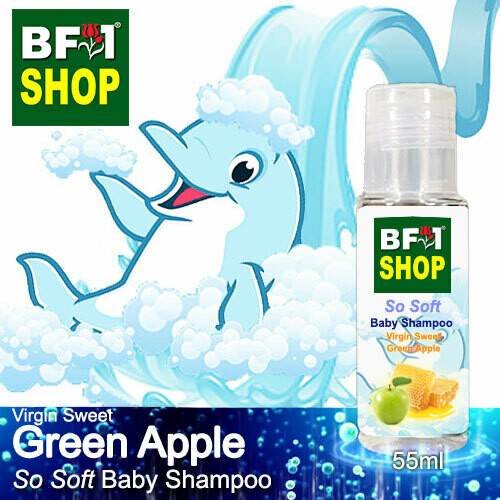 So Soft Baby Shampoo (SSBS1) - Virgin Sweet Apple - Green Apple - 55ml