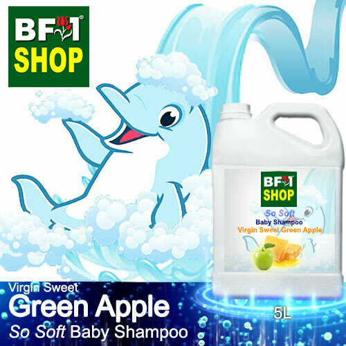 So Soft Baby Shampoo (SSBS1) - Virgin Sweet Apple - Green Apple - 5L