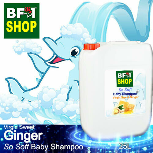 So Soft Baby Shampoo (SSBS1) - Virgin Sweet Ginger - 25L