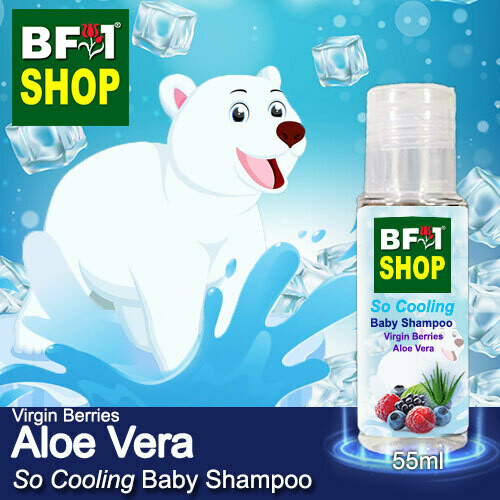 So Cooling Baby Shampoo (SCBS) - Virgin Berries Aloe Vera - 55ml