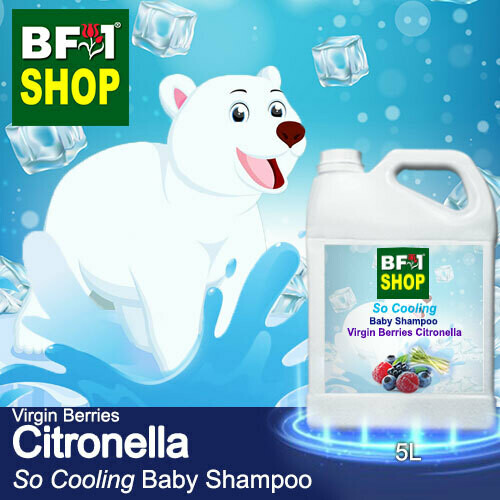 So Cooling Baby Shampoo (SCBS) - Virgin Berries Citronella - 5L