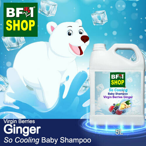 So Cooling Baby Shampoo (SCBS) - Virgin Berries Ginger - 5L