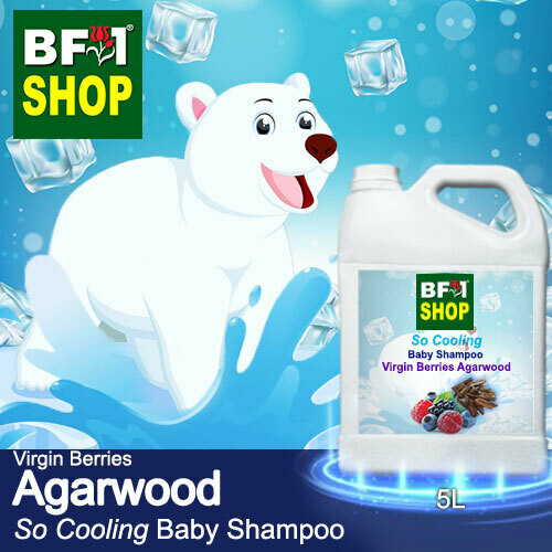 So Cooling Baby Shampoo (SCBS) - Virgin Berries Agarwood - 5L