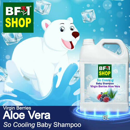 So Cooling Baby Shampoo (SCBS) - Virgin Berries Aloe Vera - 5L