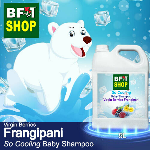 So Cooling Baby Shampoo (SCBS) - Virgin Berries Frangipani - 5L