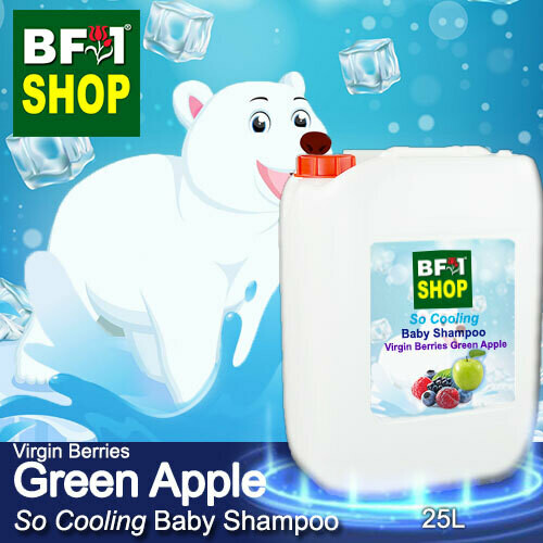 So Cooling Baby Shampoo (SCBS) - Virgin Berries Apple - Green Apple - 25L