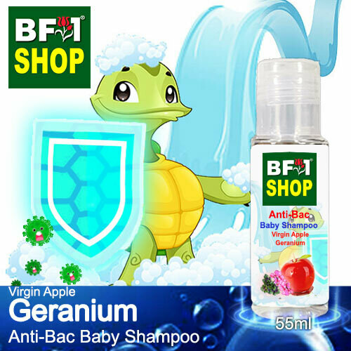 Anti-Bac Baby Shampoo (ABBS1) - Virgin Apple Geranium - 55ml