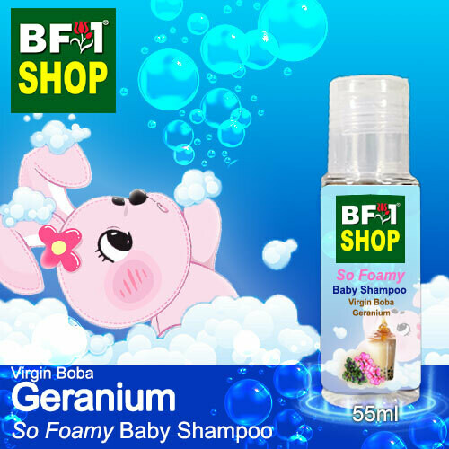 So Foamy Baby Shampoo (SFBS) - Virgin Boba Geranium - 55ml