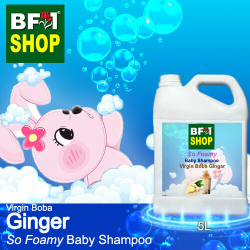 So Foamy Baby Shampoo (SFBS) - Virgin Boba Ginger - 5L