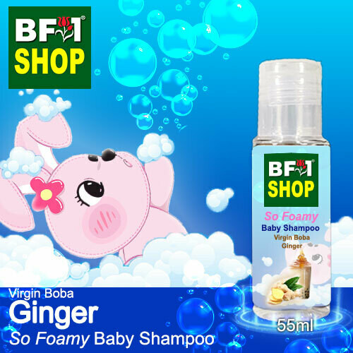 So Foamy Baby Shampoo (SFBS) - Virgin Boba Ginger - 55ml
