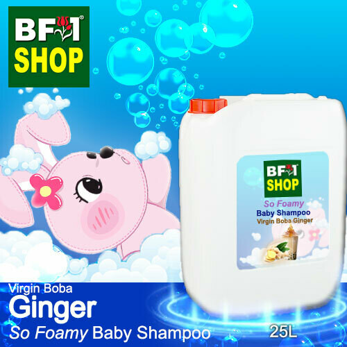 So Foamy Baby Shampoo (SFBS) - Virgin Boba Ginger - 25L