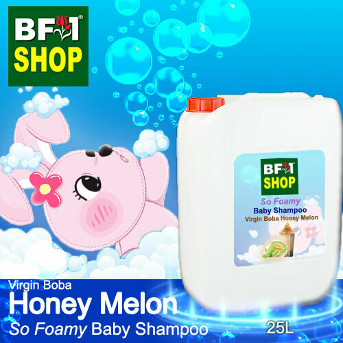So Foamy Baby Shampoo (SFBS) - Virgin Boba Honey Melon - 25L