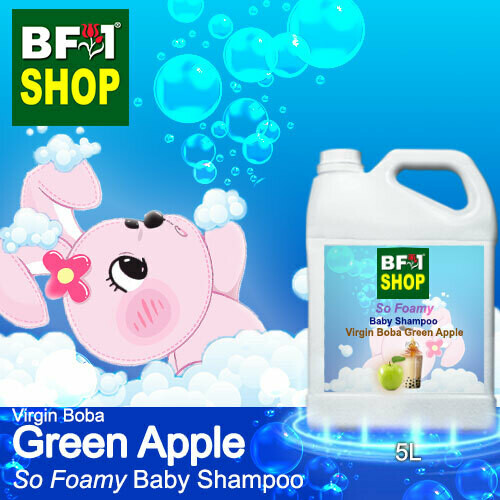 So Foamy Baby Shampoo (SFBS) - Virgin Boba Apple - Green Apple - 5L