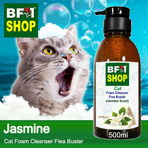 Cat Foam Cleanser Flea Buster (CFC-Cat) - Jasmine - 500ml ⭐⭐⭐⭐⭐