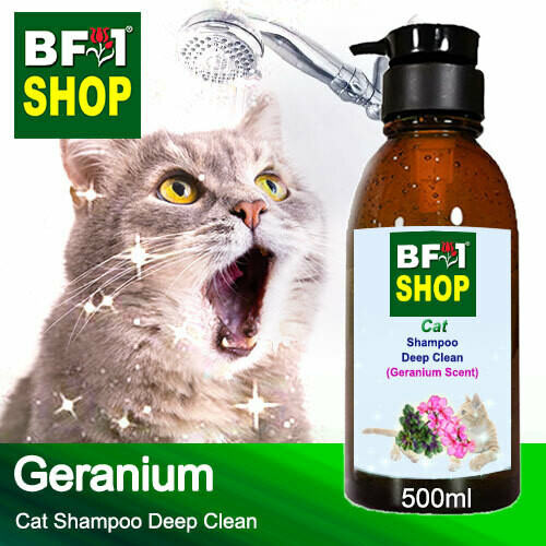 Cat Shampoo Deep Clean (CSDC-Cat) - Geranium - 500ml ⭐⭐⭐⭐⭐