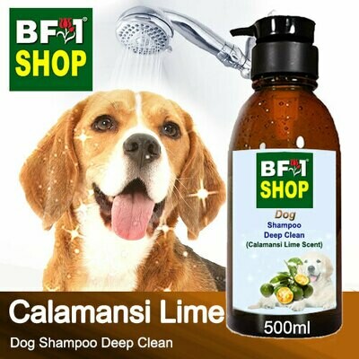 Dog Shampoo Deep Clean (DSDC-Dog) - lime - Calamansi Lime - 500ml ⭐⭐⭐⭐⭐