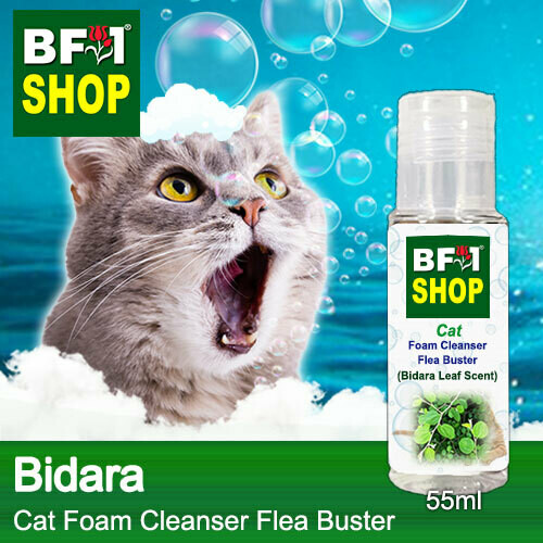 Cat Foam Cleanser Flea Buster (CFC-Cat) - Bidara - 55ml ⭐⭐⭐⭐⭐