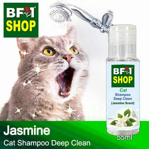 Cat Shampoo Deep Clean (CSDC-Cat) - Jasmine - 55ml ⭐⭐⭐⭐⭐