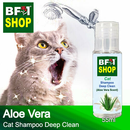Cat Shampoo Deep Clean (CSDC-Cat) - Aloe Vera - 55ml ⭐⭐⭐⭐⭐