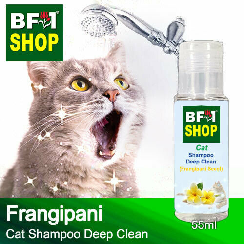 Cat Shampoo Deep Clean (CSDC-Cat) - Frangipani - 55ml ⭐⭐⭐⭐⭐