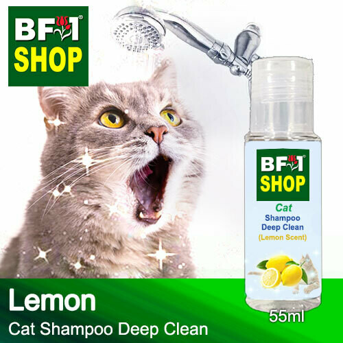 Cat Shampoo Deep Clean (CSDC-Cat) - Lemon - 55ml ⭐⭐⭐⭐⭐