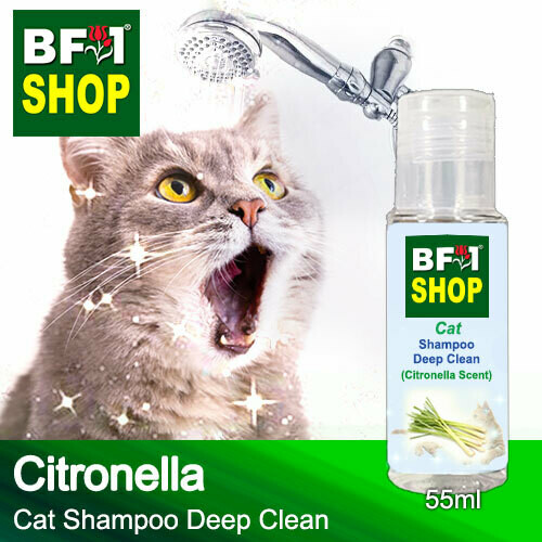 Cat Shampoo Deep Clean (CSDC-Cat) - Citronella - 55ml ⭐⭐⭐⭐⭐