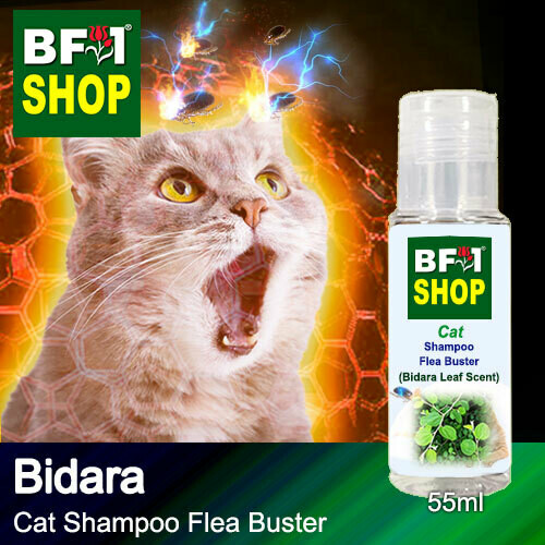 Cat Shampoo Flea Buster (CSO-Cat) - Bidara - 55ml ⭐⭐⭐⭐⭐