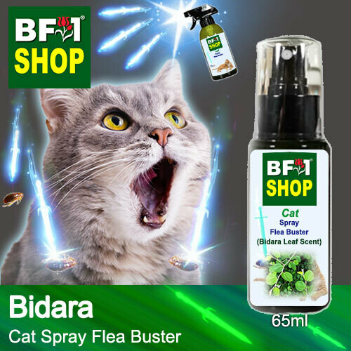 Cat Spray Flea Buster (CSY-Cat) - Bidara - 65ml ⭐⭐⭐⭐⭐