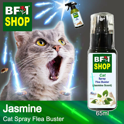Cat Spray Flea Buster (CSY-Cat) - Jasmine - 65ml ⭐⭐⭐⭐⭐