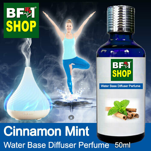 Aromatic Water Base Perfume (WBP) - Cinnamon Mint - 50ml Diffuser Perfume