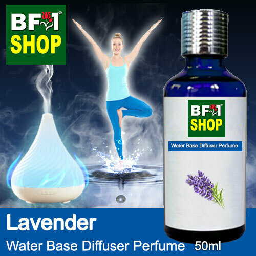 Aromatic Water Base Perfume (WBP) - Lavender - 50ml Diffuser Perfume